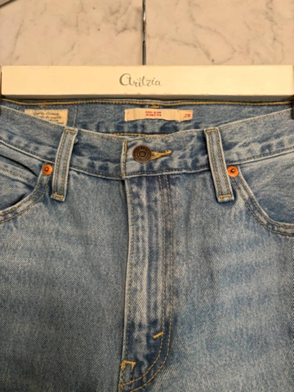 Levi's Aritzia Dad Jeans - Picture 8 of 11